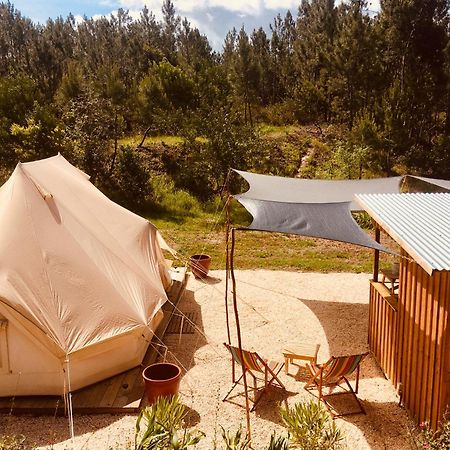 Tente Glamping Nature Et Ocean, Rogil Exteriör bild