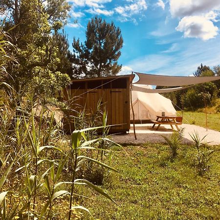 Tente Glamping Nature Et Ocean, Rogil Exteriör bild